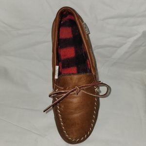 ONE- LLBean mens leather slipper Left Foot ONLY